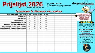 Ontwerpen & uitvoeren van werken